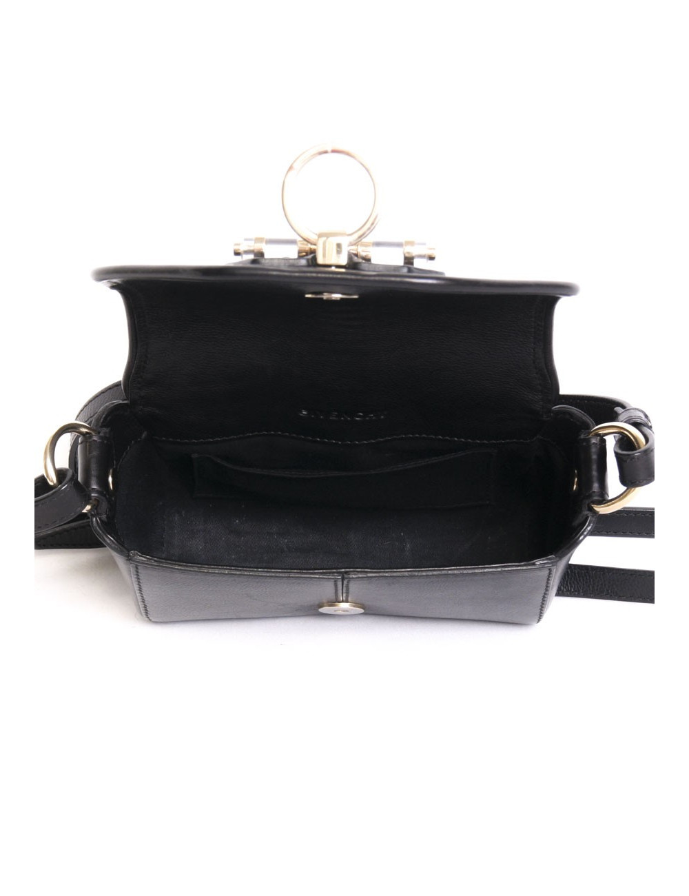 Sac "obsedia" GIVENCHY en cuir noir