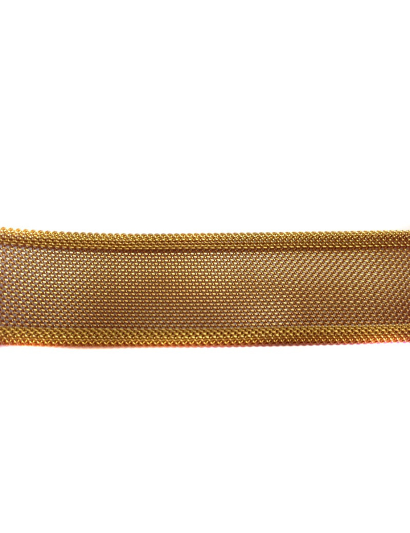 Ceinture CHANEL T 80 chaîne en maille dorée