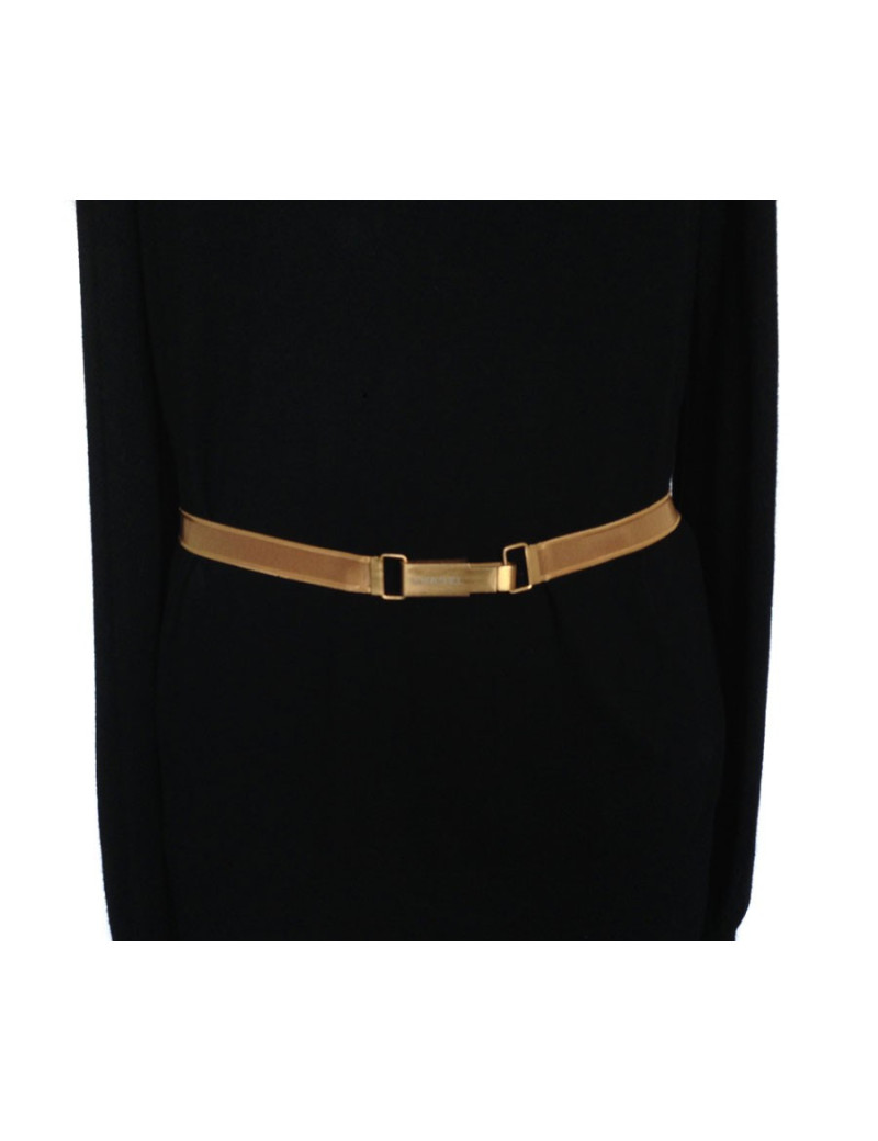 CHANEL T 80 belt chain Golden mesh