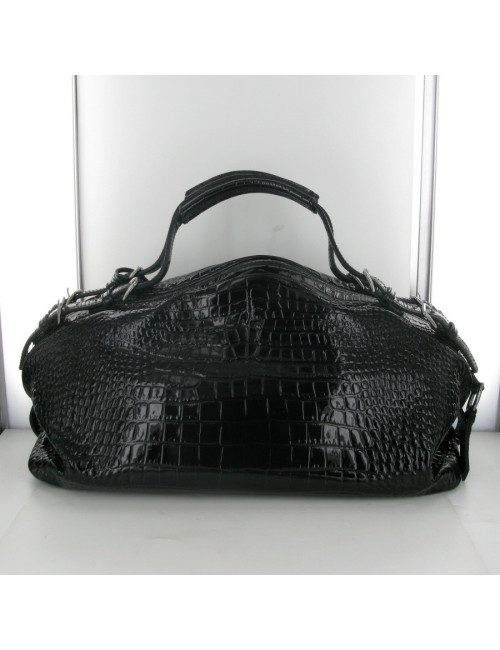 How DOLCE GABBANA & Croc leather bag