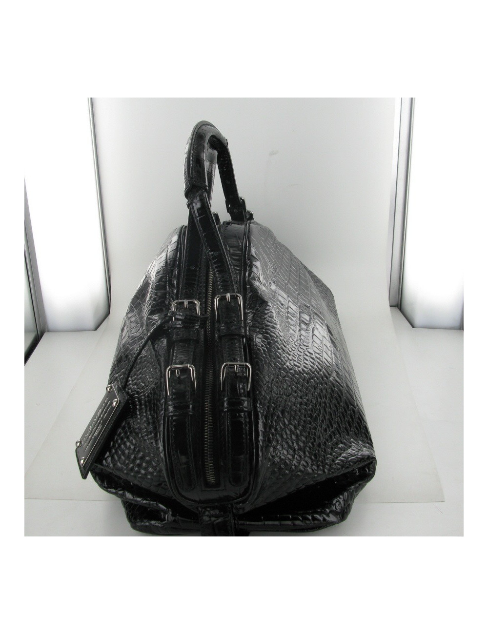 How DOLCE GABBANA & Croc leather bag