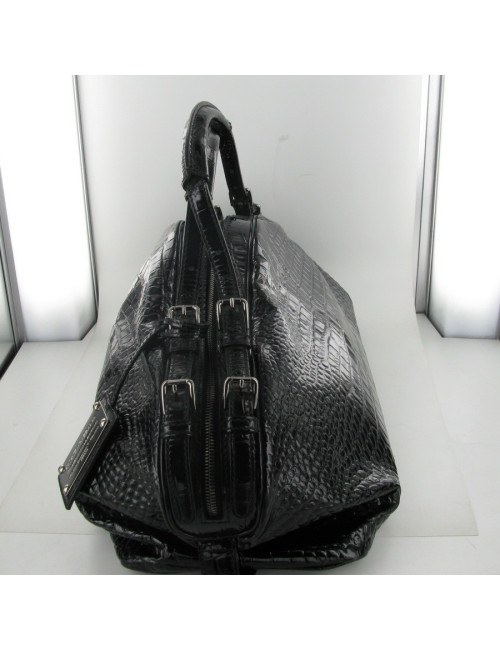 How DOLCE GABBANA & Croc leather bag