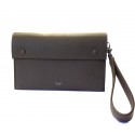 Cover CÉLINE grained leather taupe