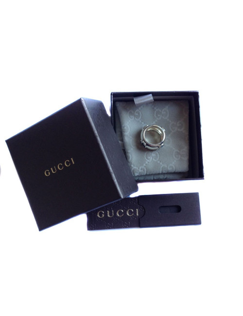 GUCCI ring size 56 Silver 925
