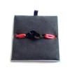 Bracelet "menottes" DINH VAN en argent 925 plaqué noir