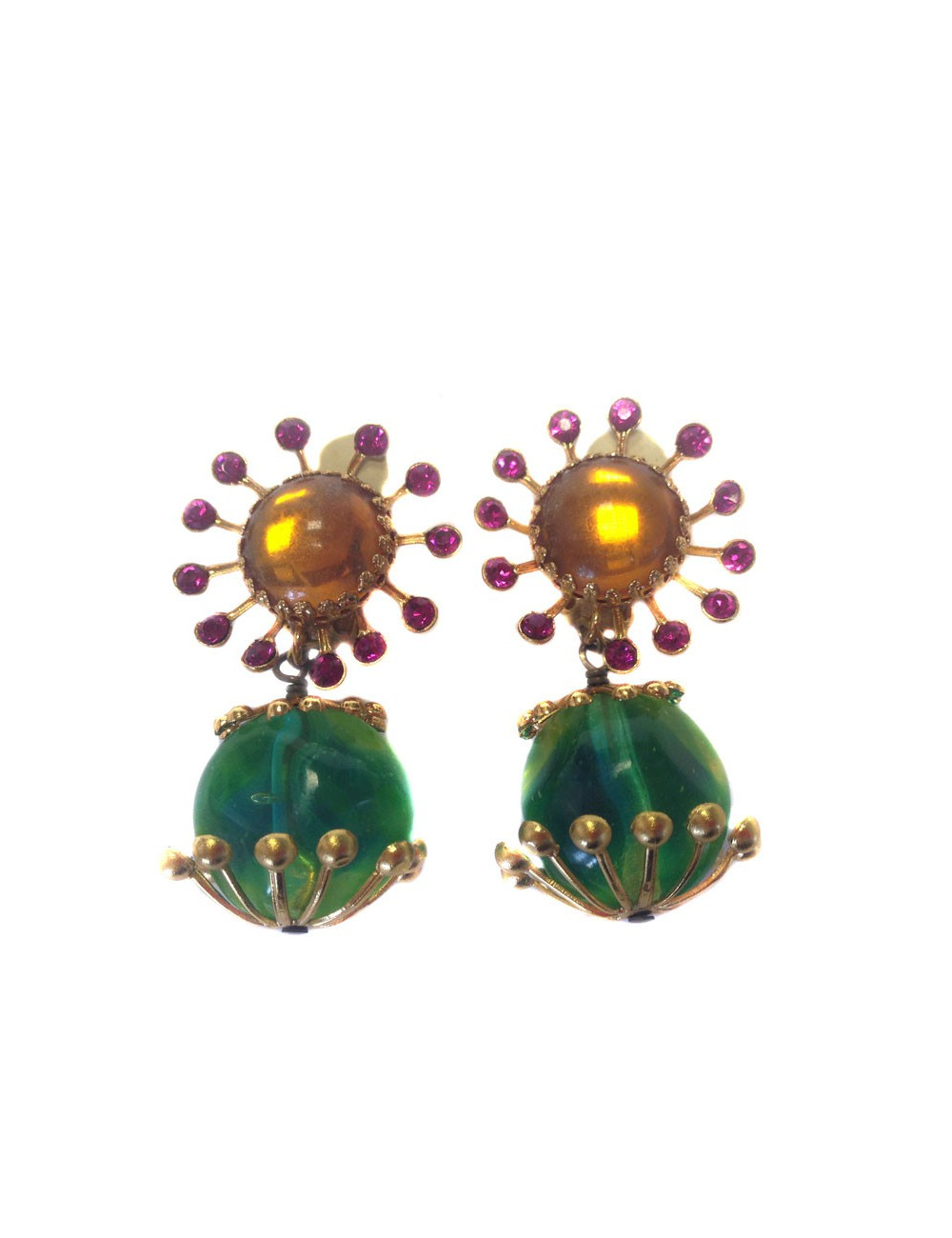 CHRISTIAN LACROIX Vintage ear clips