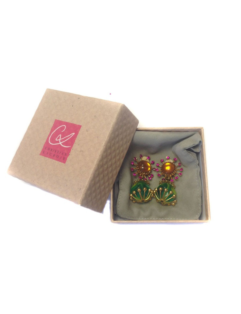 CHRISTIAN LACROIX Vintage ear clips