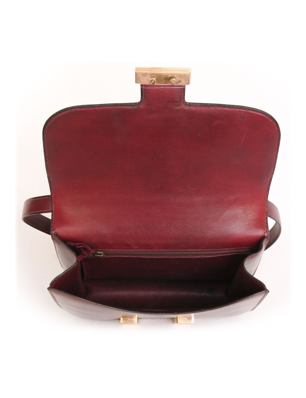 Red box: Vintage Leather HERMES Constance bag