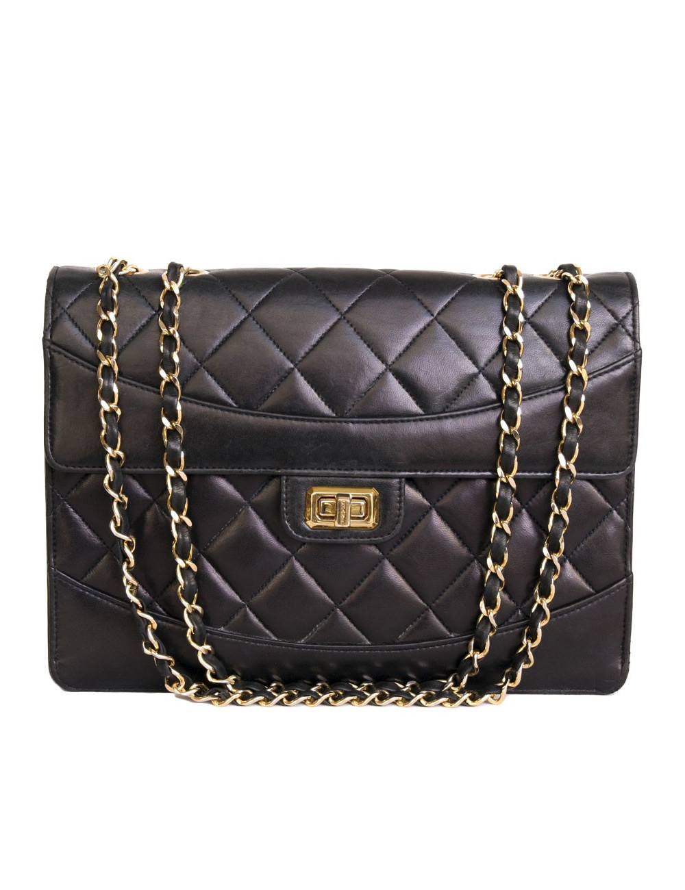 Sac "2,55" CHANEL en cuir matelassé