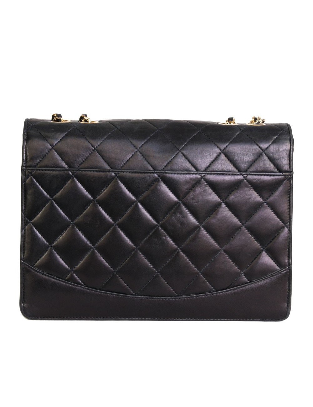 Navy Blue quilted lambskin CHANEL bag