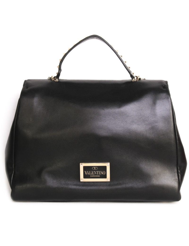Sac VALENTINO en cuir d'agneau noir 