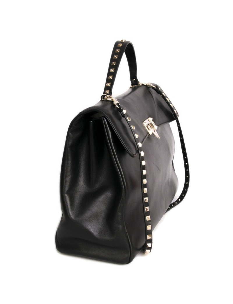 Black lamb leather bag VALENTINO