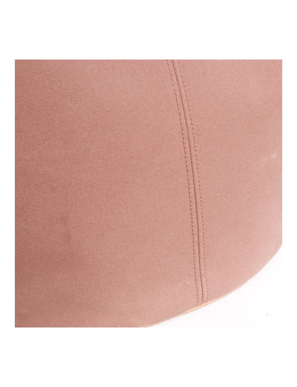 HERMES large tote bag in brown canvas