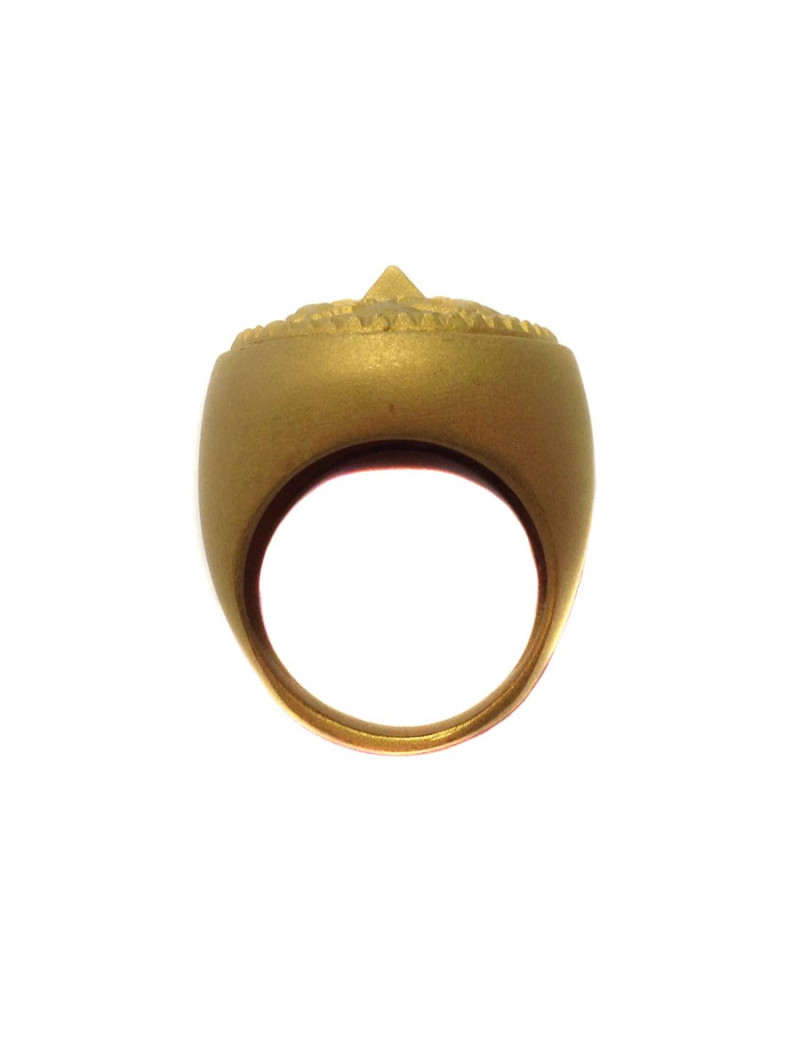 bague VALENTINO Taille S  métal doré mat 