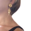 Dangling ear clips CHANEL Couture