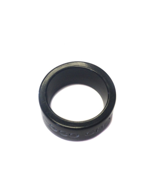 Black CHANEL T53 "coco chanel" ring