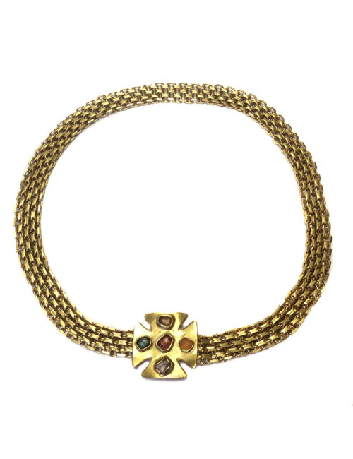 Ceinture Couture CHANEL chaîne dorée 