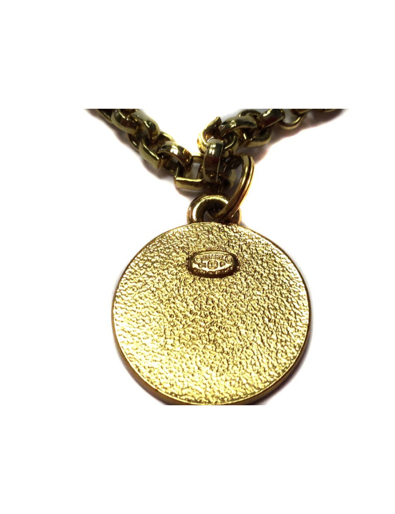 Necklace Chanel Golden mesh and medallion pattern chain star