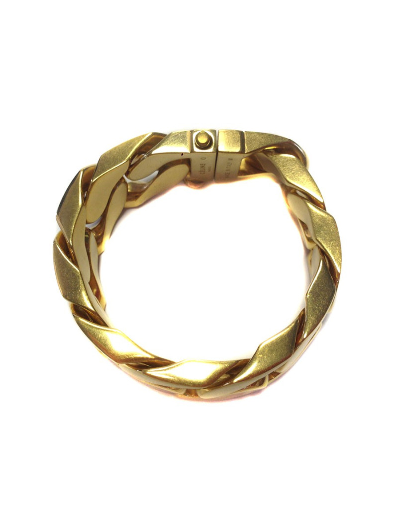 Big curb CELINE Golden brass size M