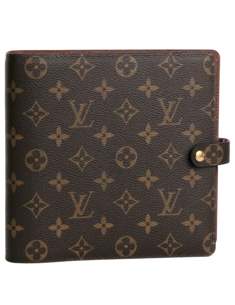 Couverture d'agenda LOUIS VUITTON en toile  monogram GM 