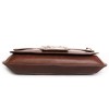 Valentino bag in brown leather and fiber abaca