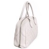 Bag Arabesque ALAIA studded Pearl gray