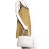 Bag Arabesque ALAIA studded Pearl gray