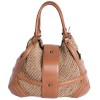 ALEXANDER Mc QUEEN bag cowhide leather and mesh