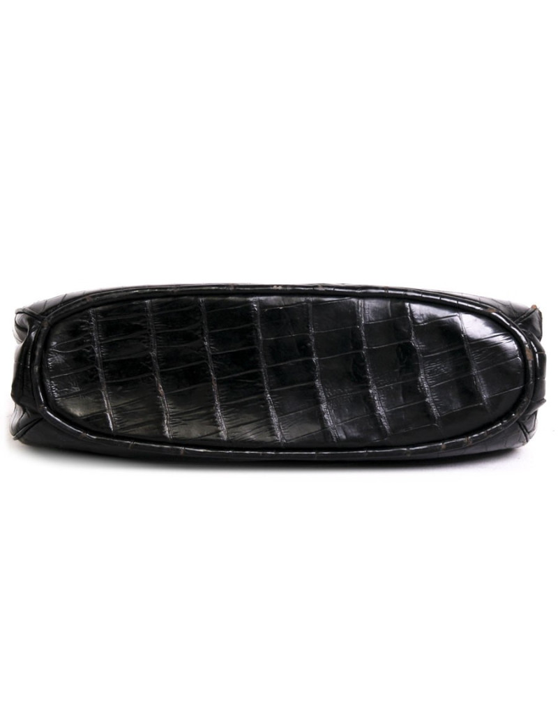 Bag 40 years!  unbranded black alligator