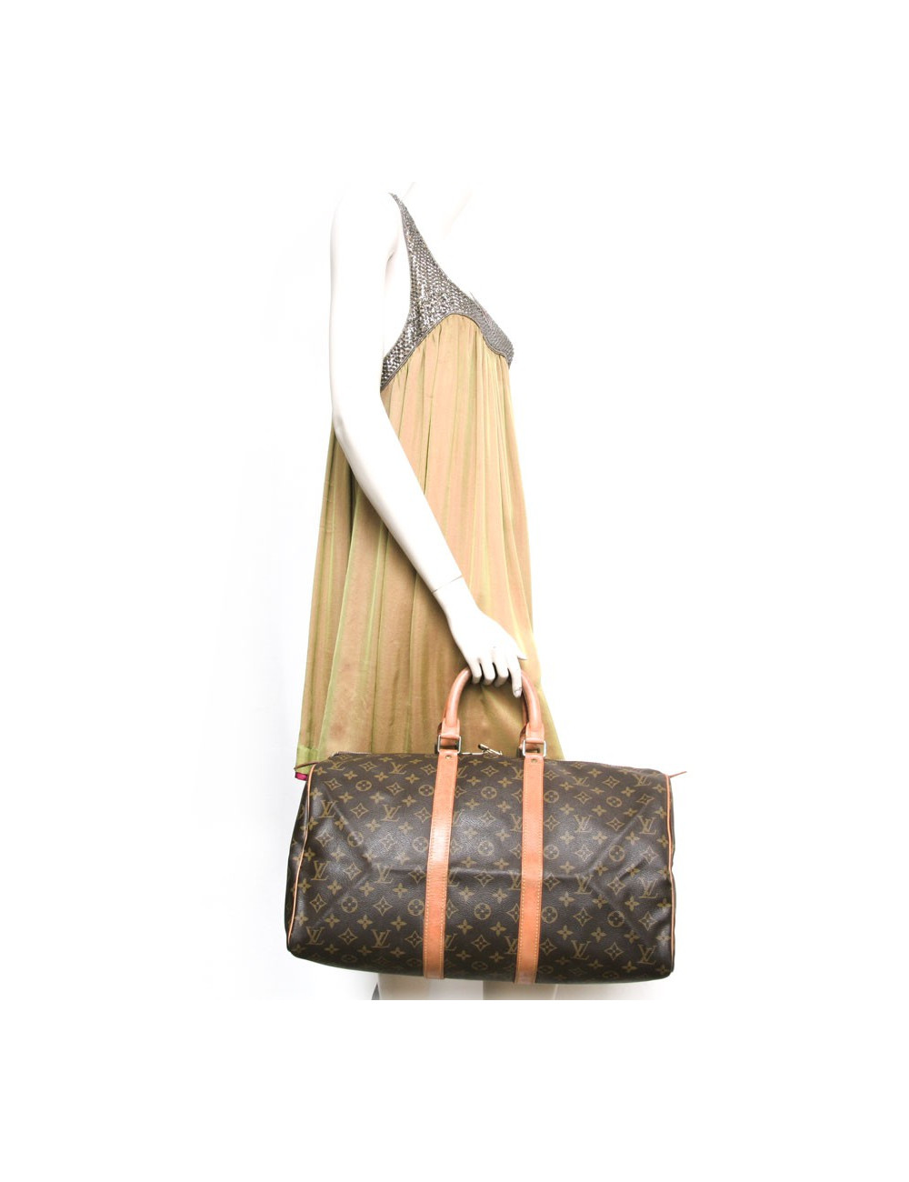 Keepall 45 LOUIS VUITTON monogram canvas bag