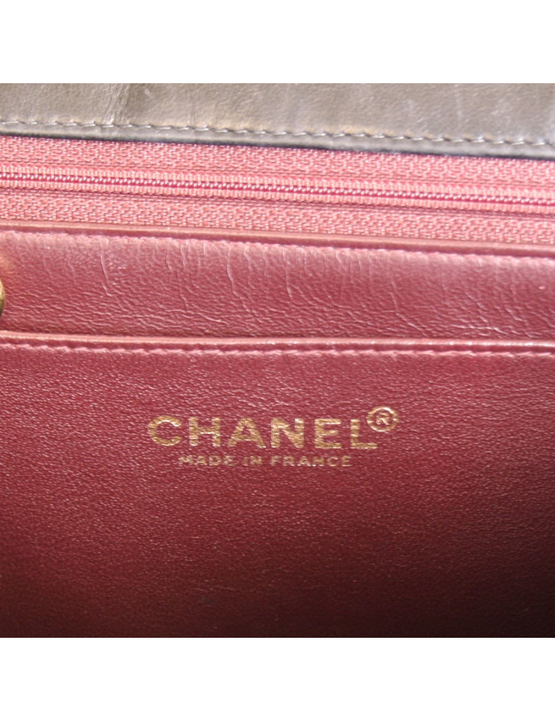 CHANEL jumbo vintage black quilted leather bag