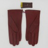 AGNELLE red leather gloves