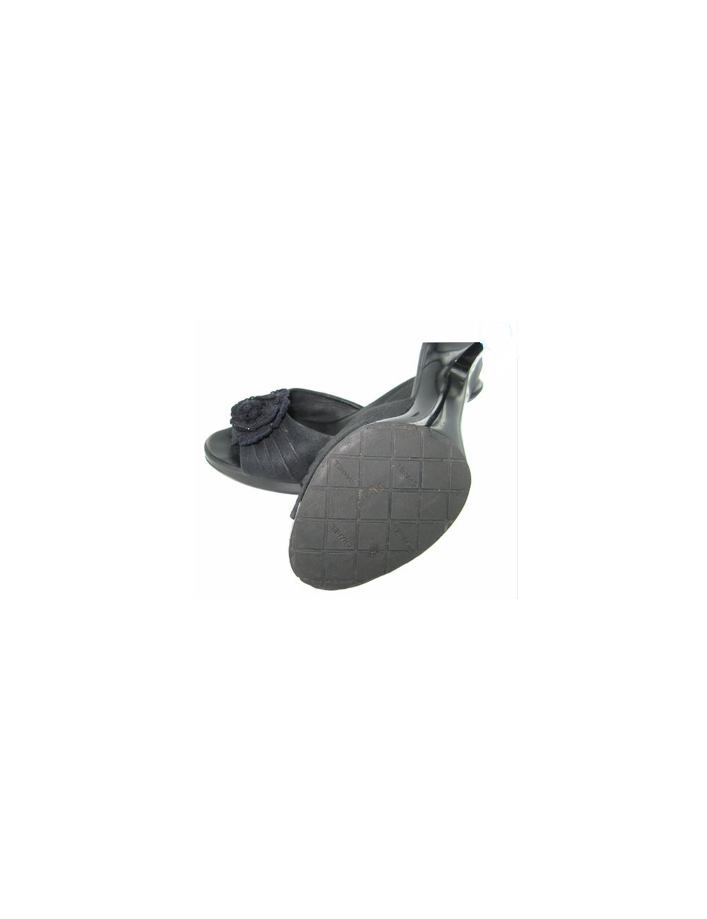 MULES NOIRES CHANEL T 36 