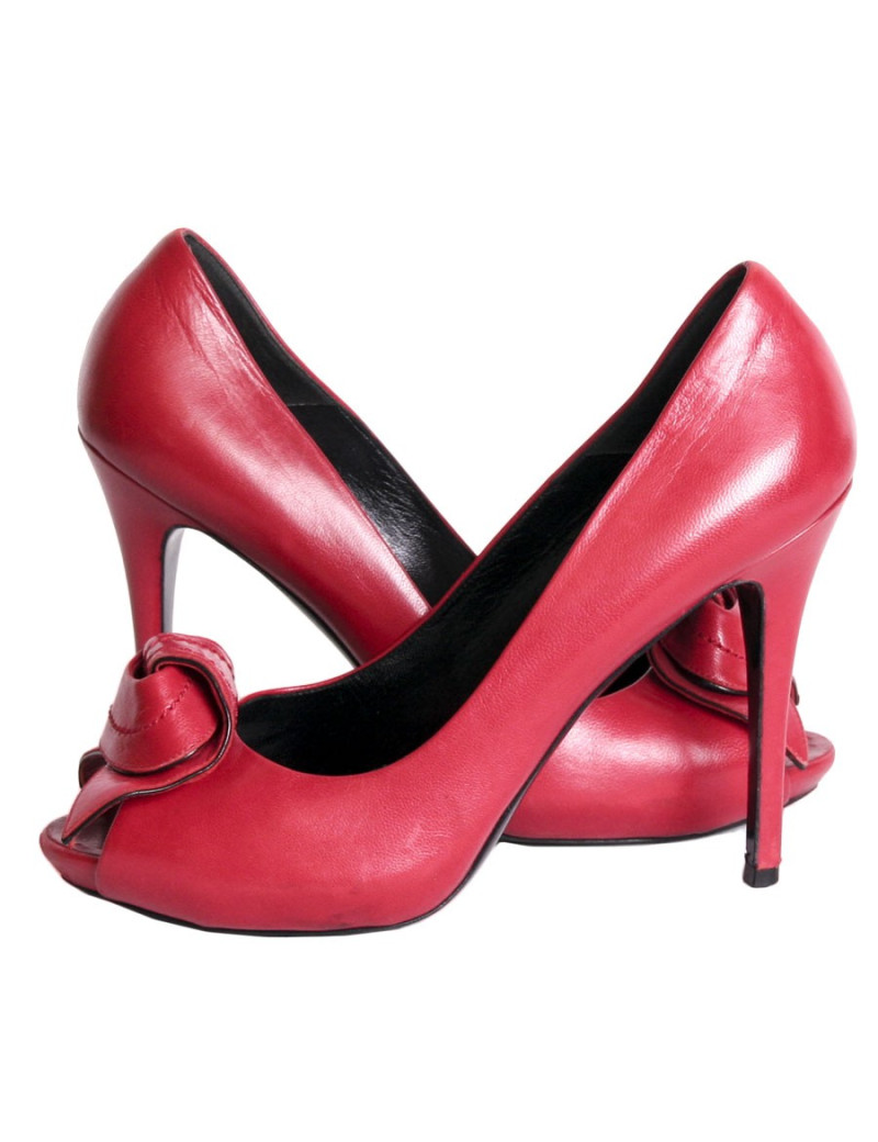 Shoes ALEXANDER MCQUEEN T 38 red leather