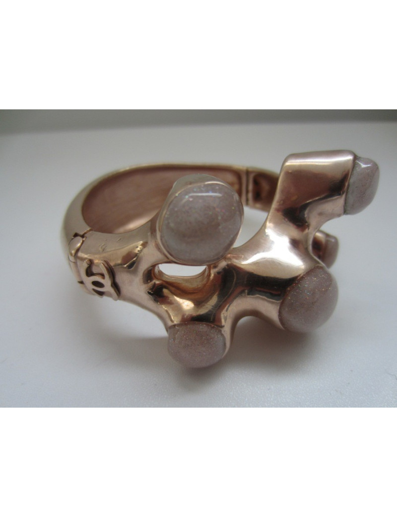 Glittery pink CHANEL bracelet