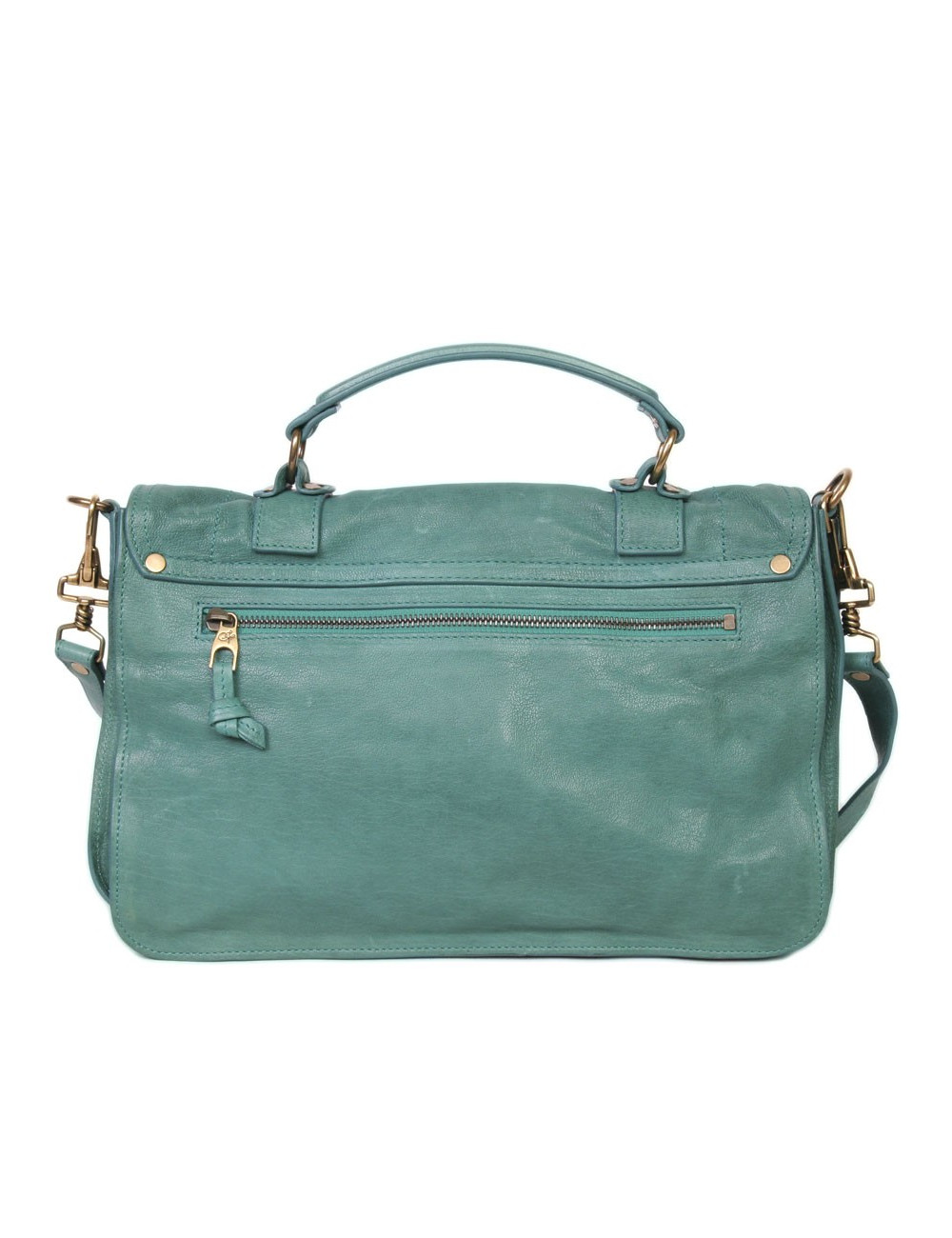 PS1 PROENZA SCHOULER emerald green leather bag
