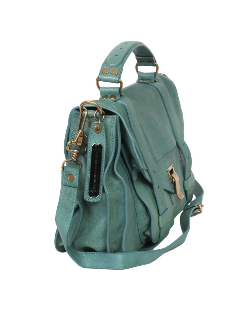 Sac PROENZA SCHOULER cuir vert éméraude