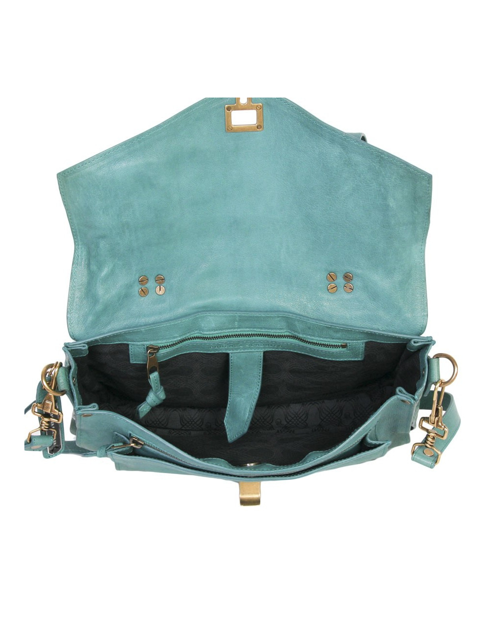 Sac PROENZA SCHOULER cuir vert éméraude