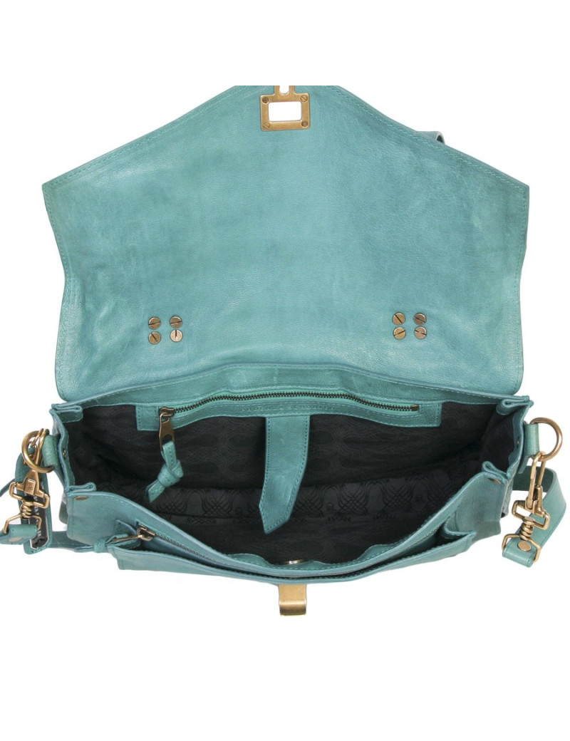 Sac PROENZA SCHOULER cuir vert éméraude