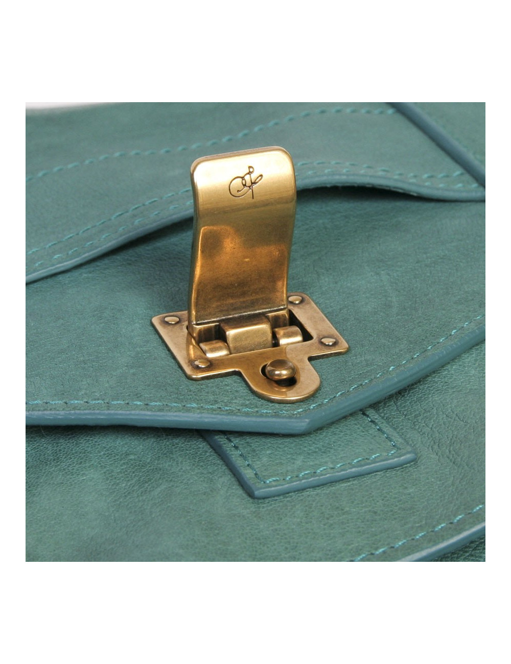 Sac PROENZA SCHOULER cuir vert éméraude