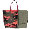 VALENTINO Rockstud nails and reversible camouflage Tote