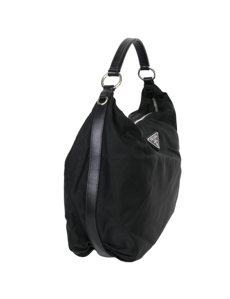 PRADA bag in Black canvas