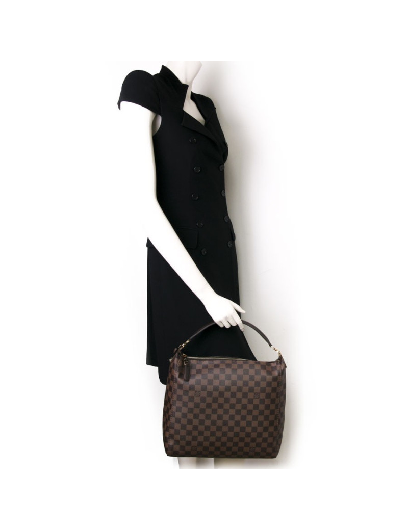 Sac Delightful LOUIS VUITTON toile damier 