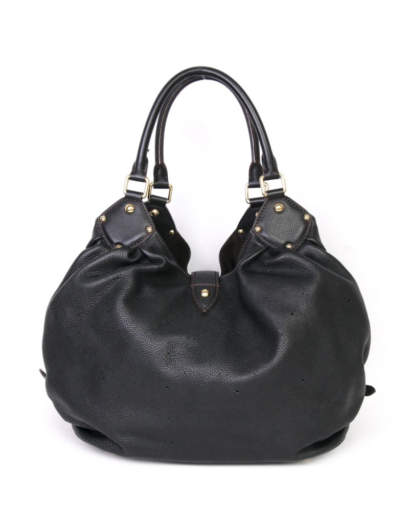 LOUIS VUITTON Mahina leather perforated bag