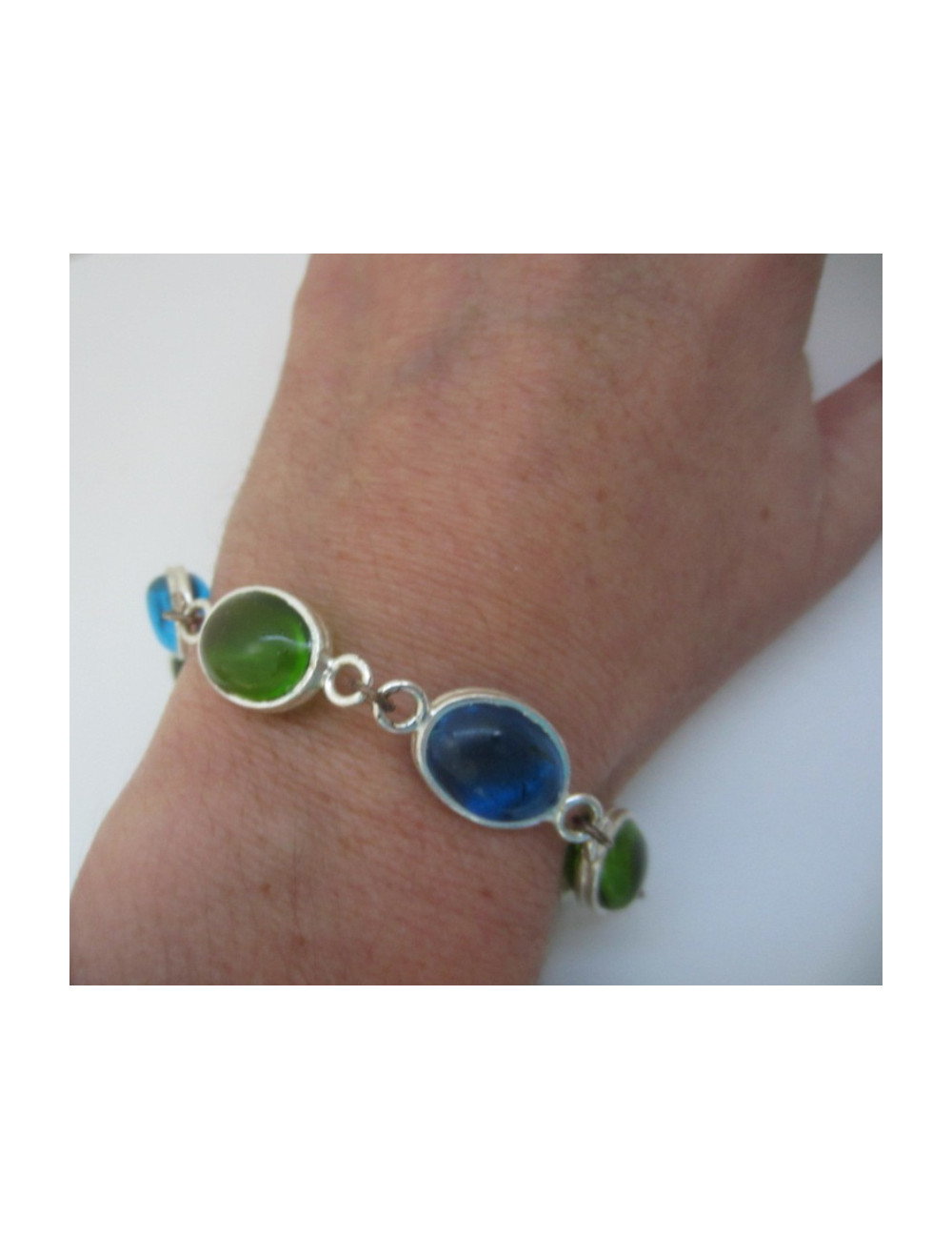 Bracelet pÃ¢te de verre MARGUERITE DE VALOIS