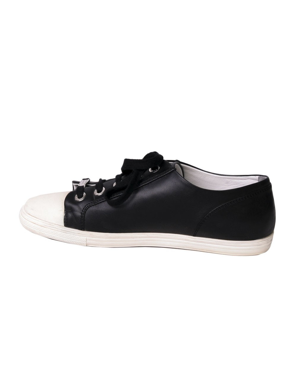Sneakers CHANEL T 38 black lambskin