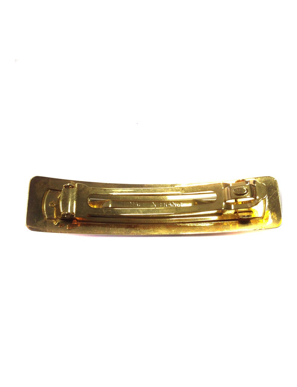 Barrette CHANEL gold metal