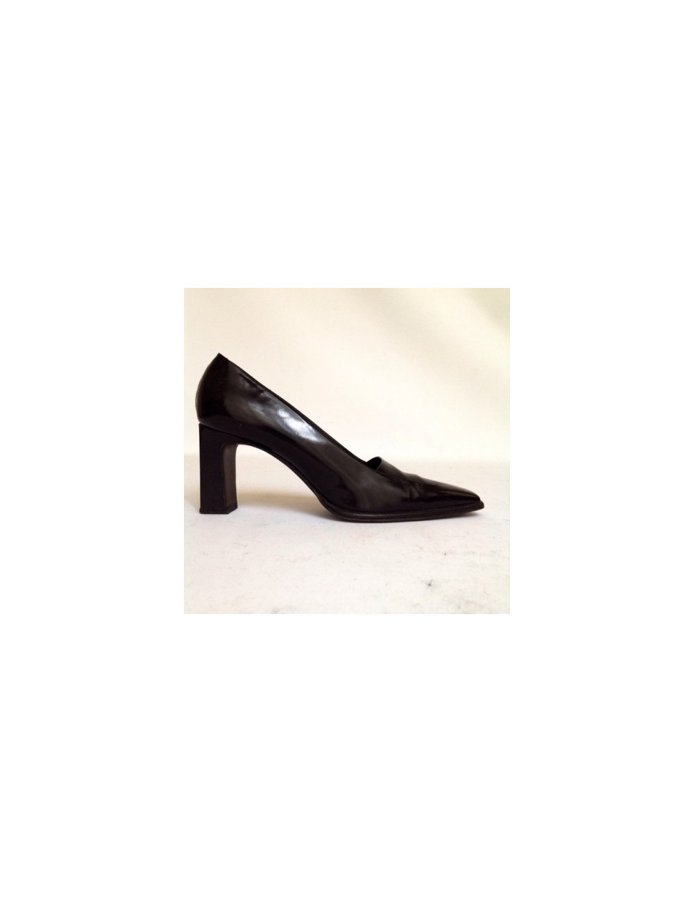 SONIA RYKIEL T39 Black patent leather pumps