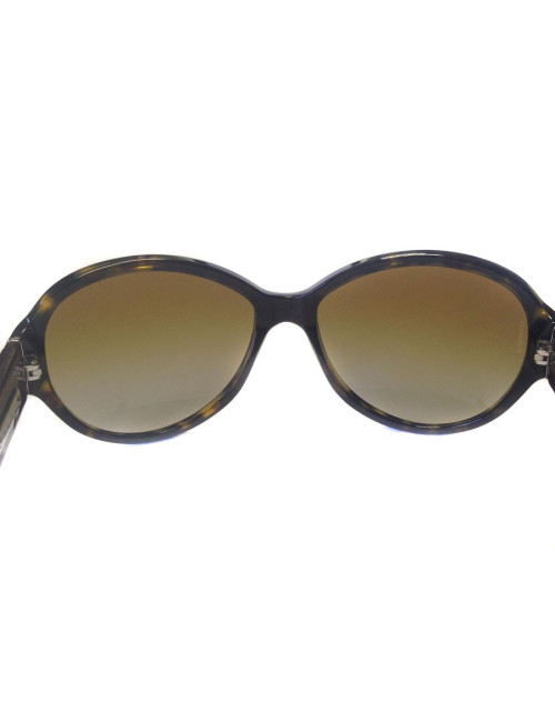 CHANEL way Brown tortoiseshell sunglasses