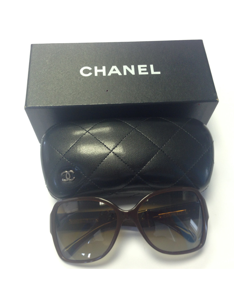 CHANEL sunglasses chocolate